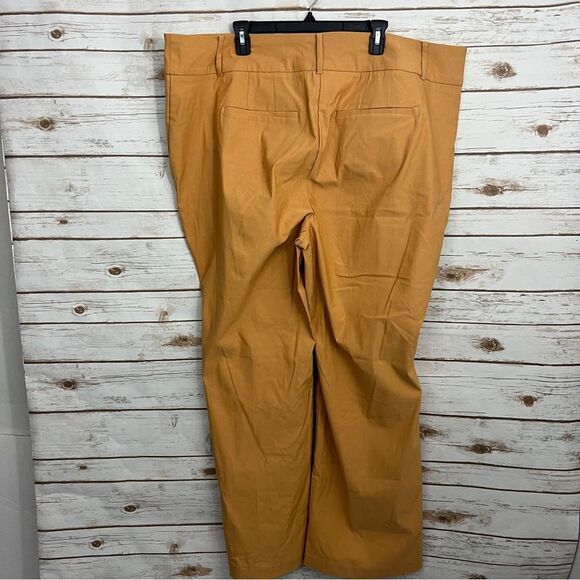Lane Bryant Caramel Brown Bootcut Wide Leg Trouser Career Pants NWT - Picture 5 of 6
